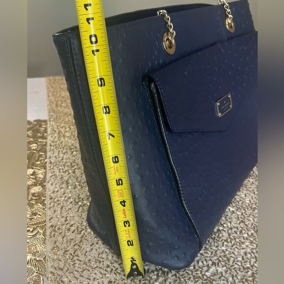 Kate Spade Ostrich Embossed Leather Tote - Picture 8 of 8